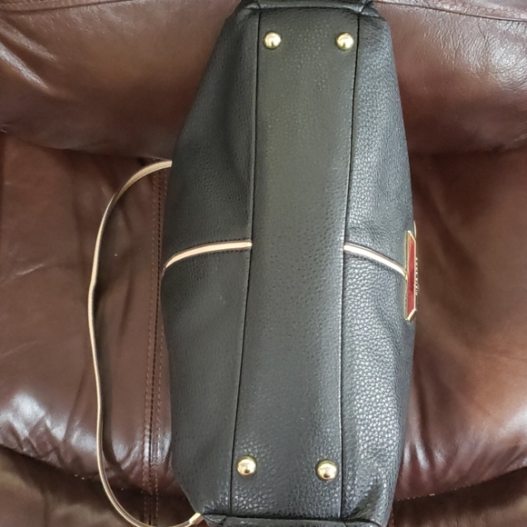 Anne Klein Black w/Gold trim Fashion Purse 👜 - Picture 4 of 4